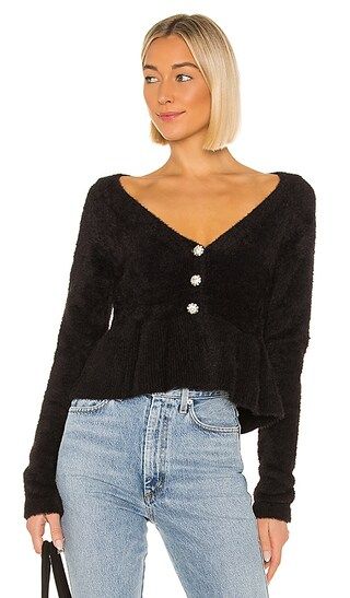 Sabina Cardigan in Black | Revolve Clothing (Global)