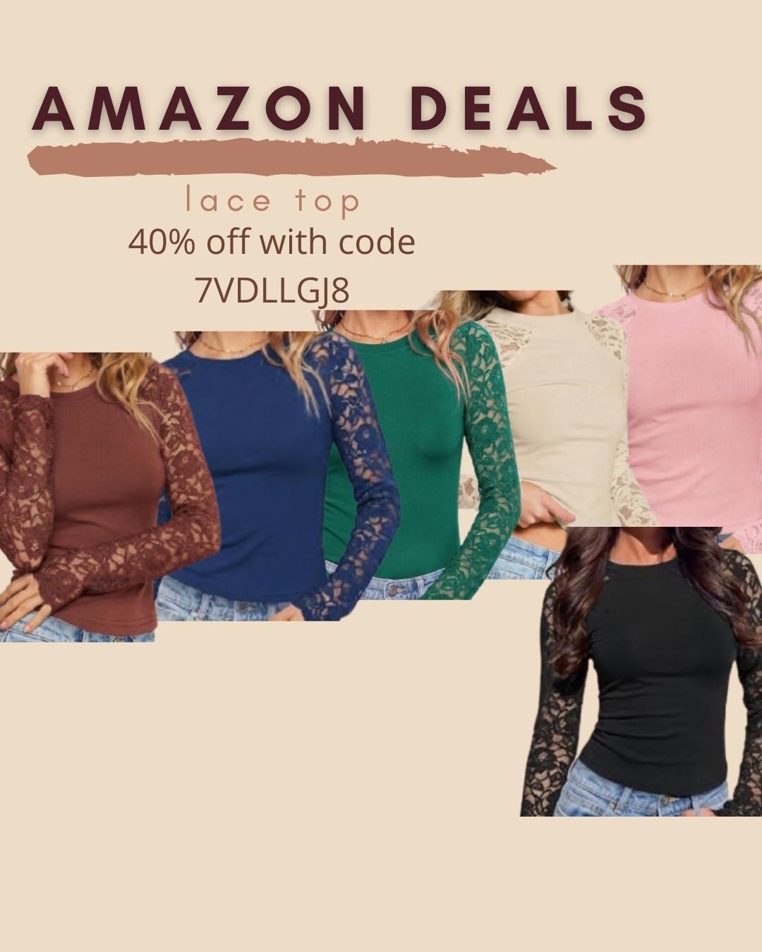$9 ends 8/5

Amazon fashion 
Amazon deals
Lace top
Cute top

#LTKSaleAlert