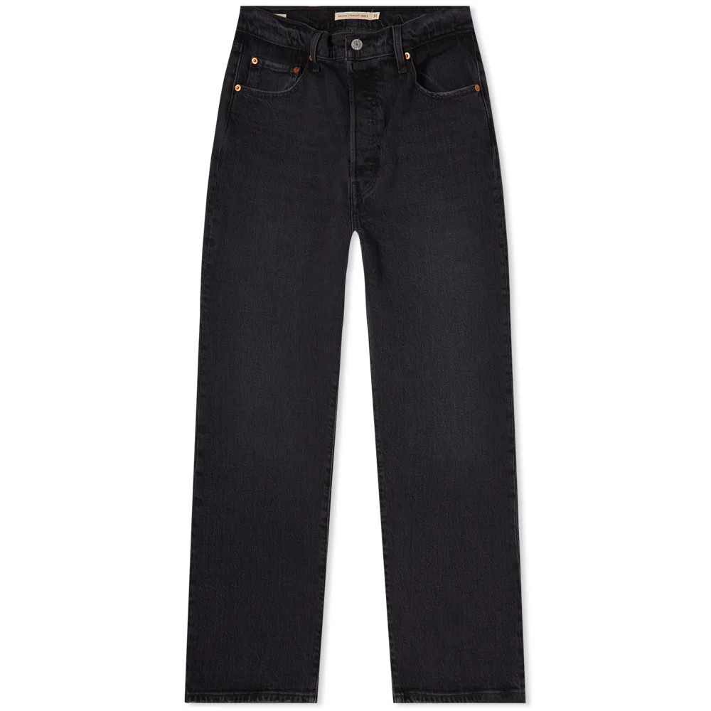 Levi's Women's Ribcage High Rise Straight Leg Jean Feelin Cagey | END. Clothing