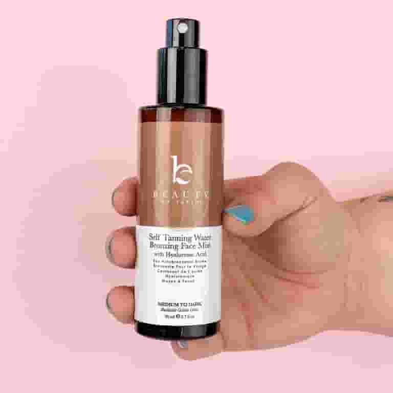 Beauty by Earth Self Tanner Face Mist - Fair to Medium Fake Tan Sunless Tanner Tanning Water, Sel... | Walmart (US)