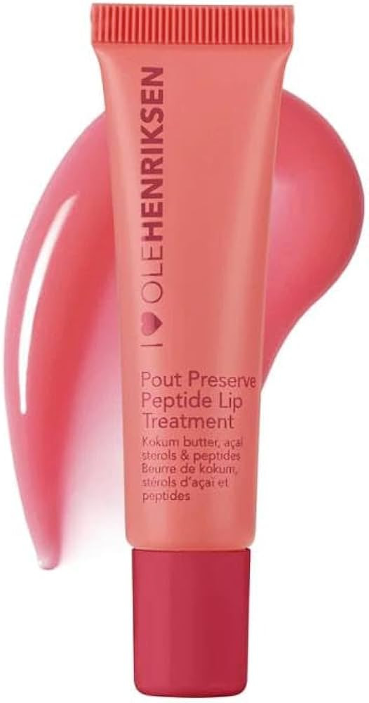 OLEHENRIKSEN Pout Preserve Peptide Lip Treatment - Strawberry Sorbet | Amazon (US)