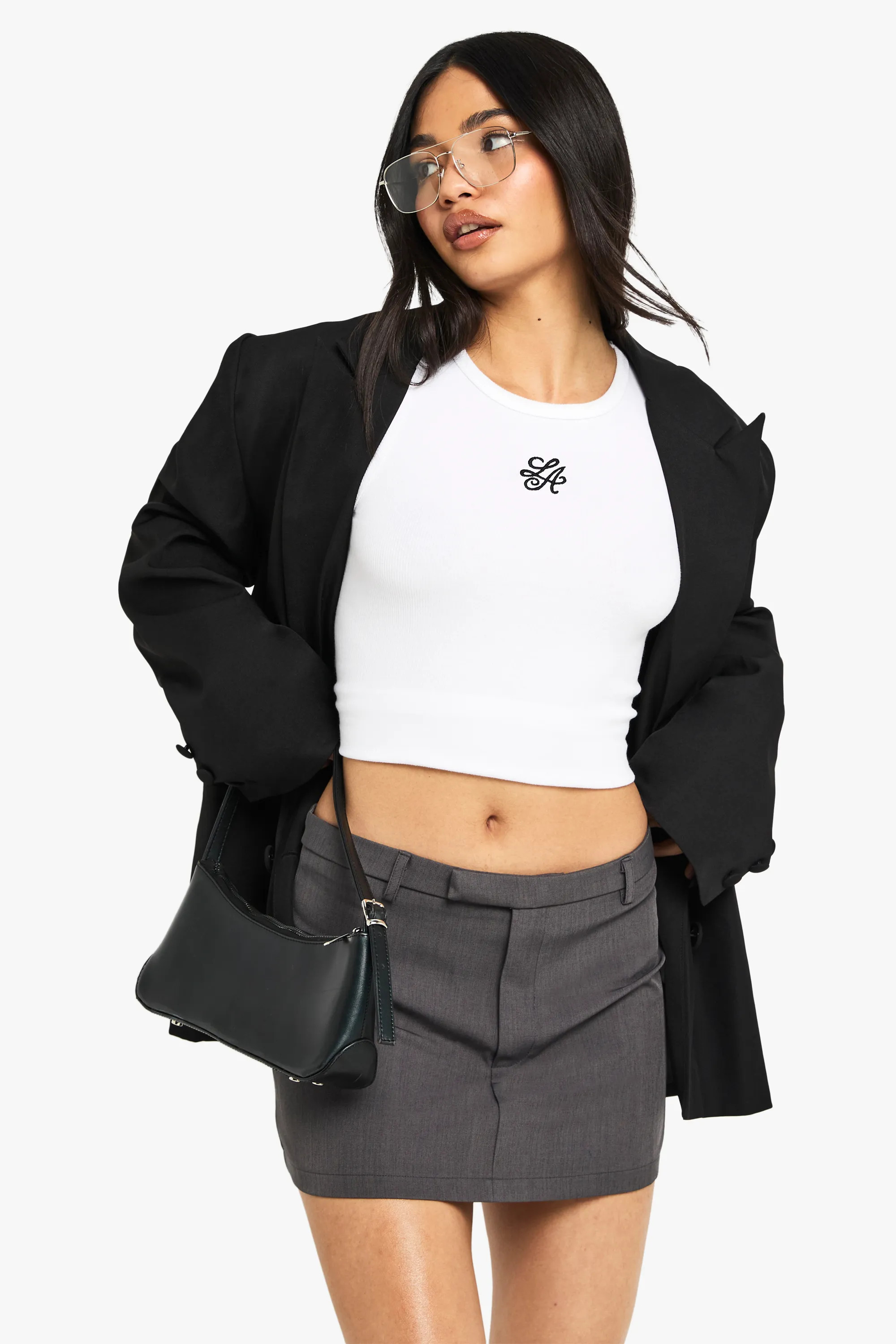 Shorts | Tailored Mini Skirt | Boohoo | Boohoo.com (UK & IE)