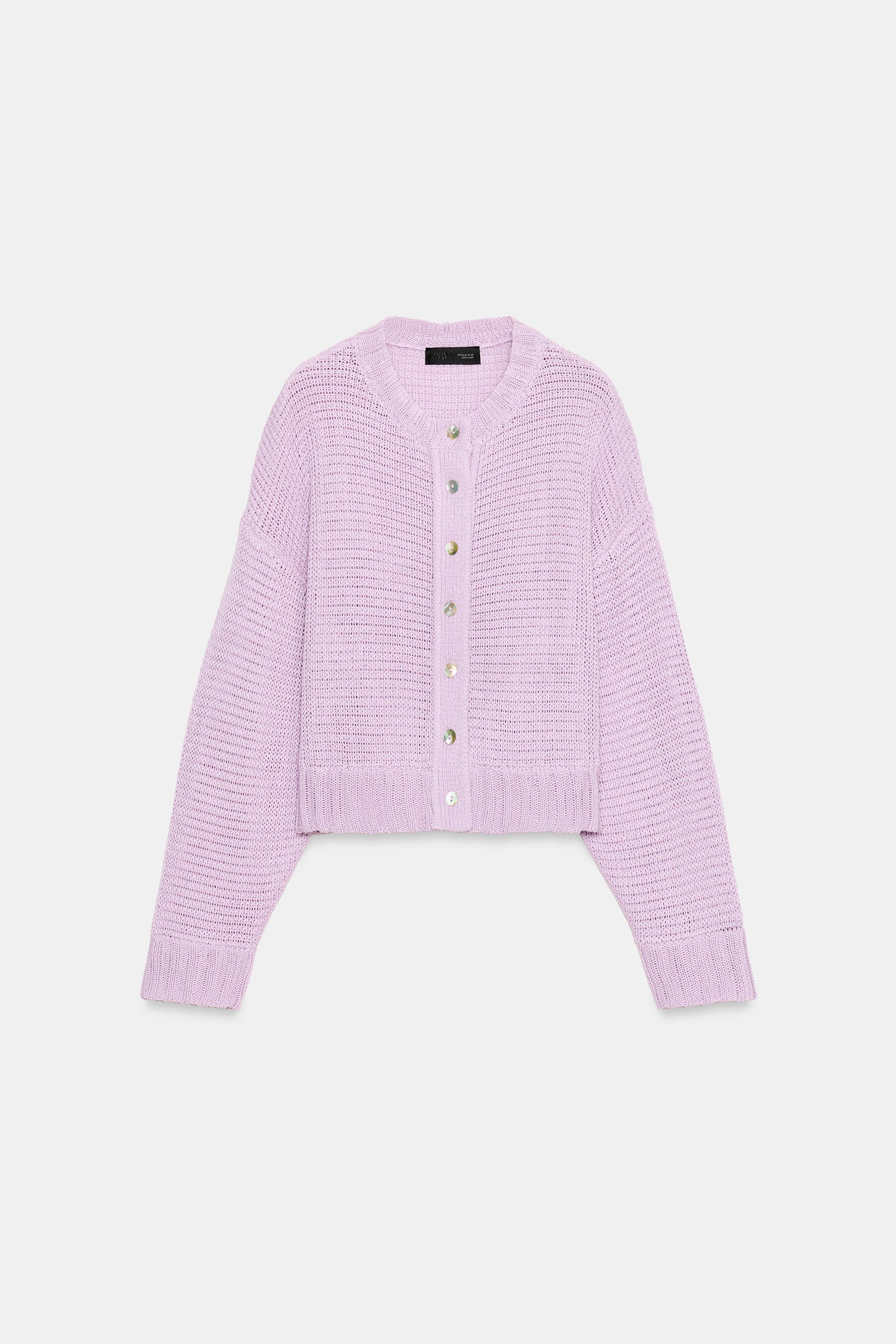CHUNKY KNIT CARDIGAN | Zara UK