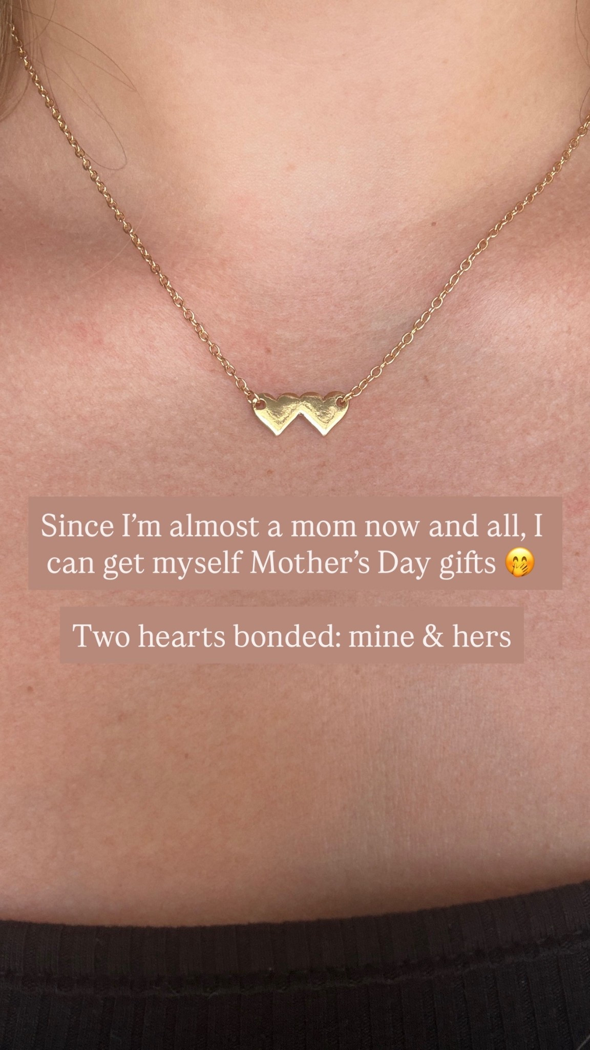 Since I’m almost a mom, I can start buying myself Mother’s Day gifts 🤭 two hearts bonded: mine & hers. Gold necklace from World Market and I’ll wear this every single day now

#LTKmomlife #LTKMothersDay #LTKHome