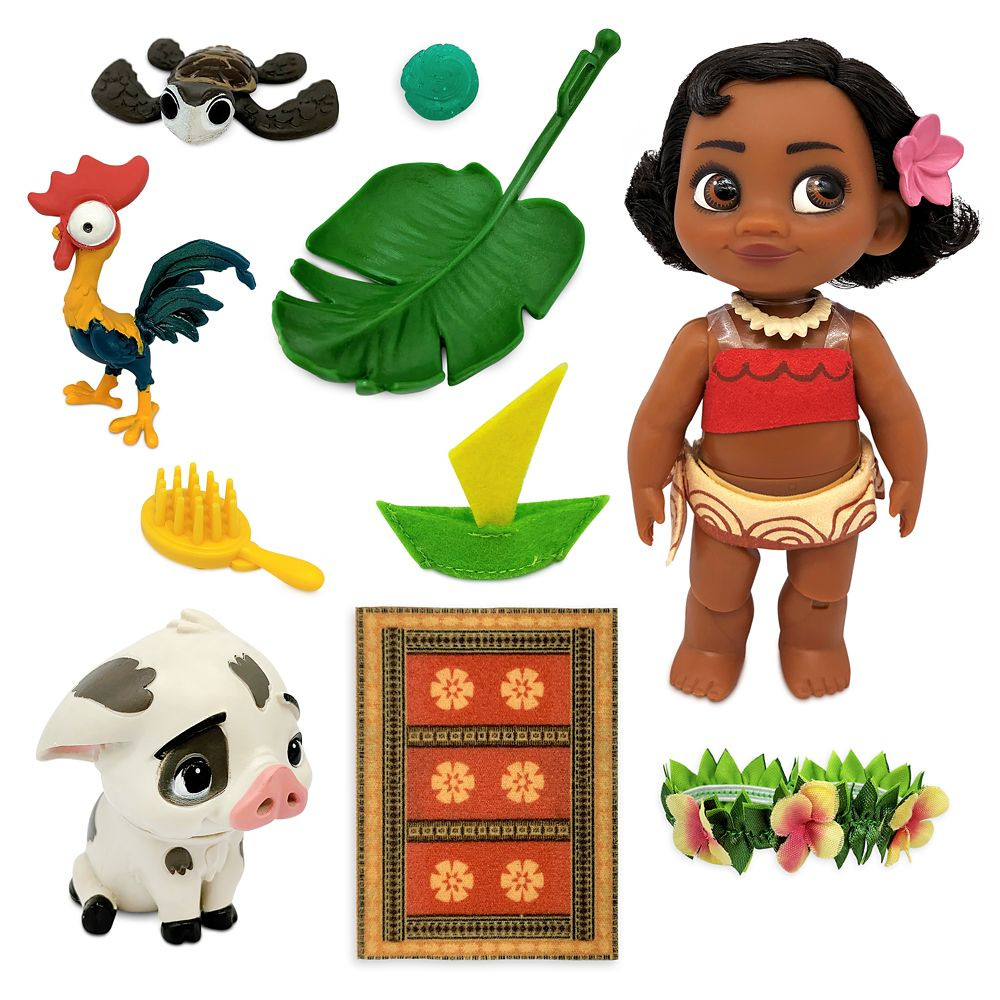 Moana Disney Animators' Collection Mini Doll Play Set – 5'' | shopDisney | Disney Store
