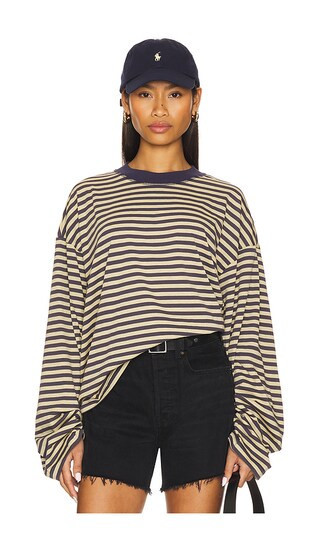 LIONESS Bloom Top in Beige. - size S | Revolve Clothing (Global)