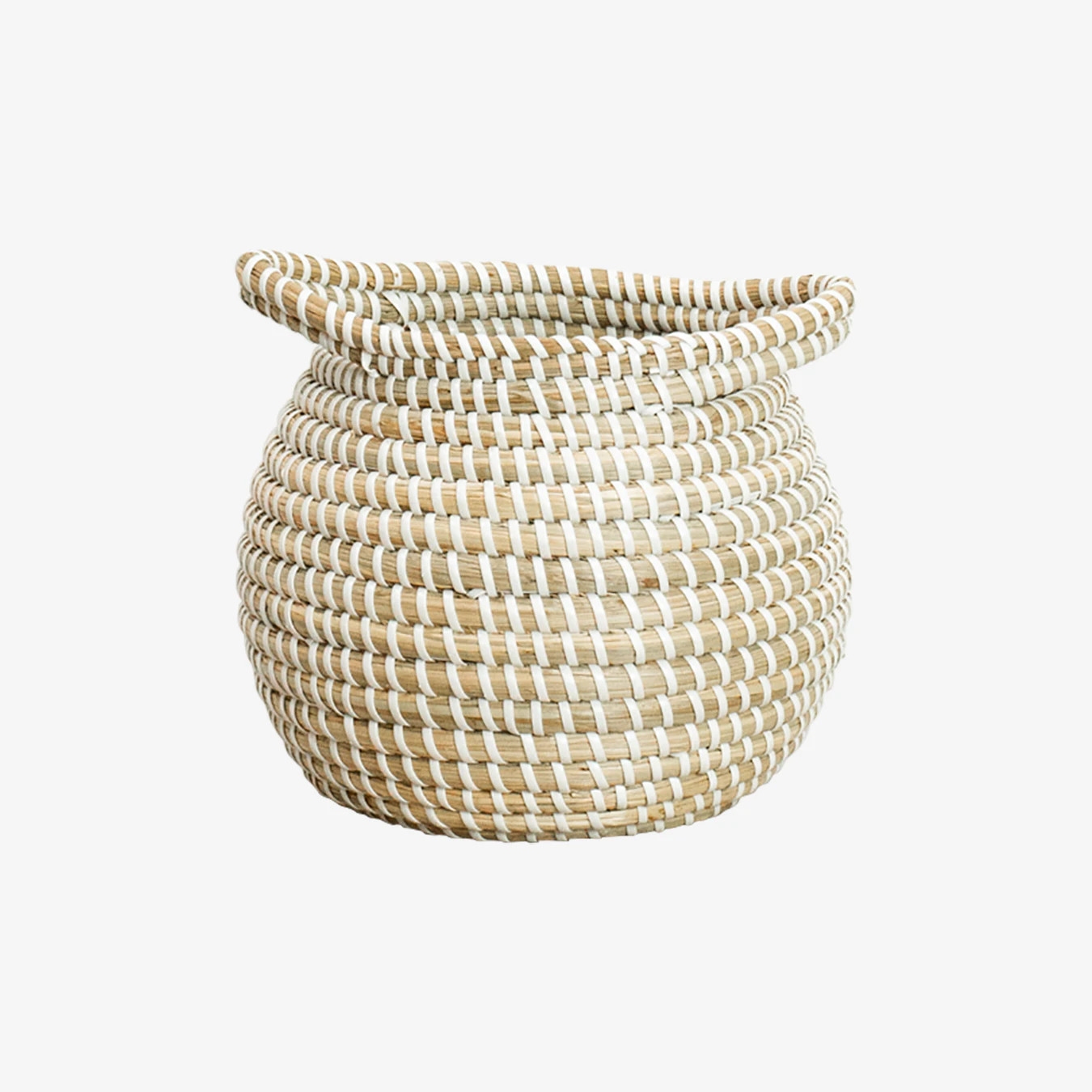 Elba Basket - White - Seagrass | Fy! (UK)