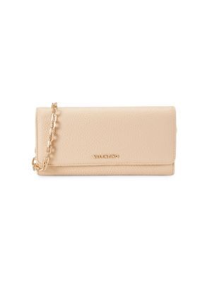 Valentino by Mario Valentino Juniper Leather Wallet-On-Chain on SALE | Saks OFF 5TH | Saks Fifth Avenue OFF 5TH