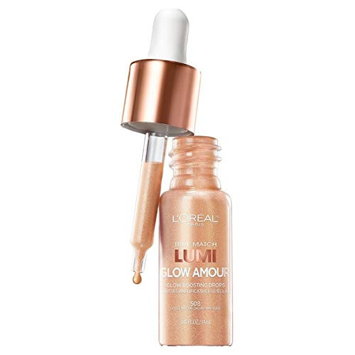 L'Oreal Paris Makeup True Match Lumi Glow Amour Glow Boosting Drops, 1 Count, Golden Hour | Amazon (US)