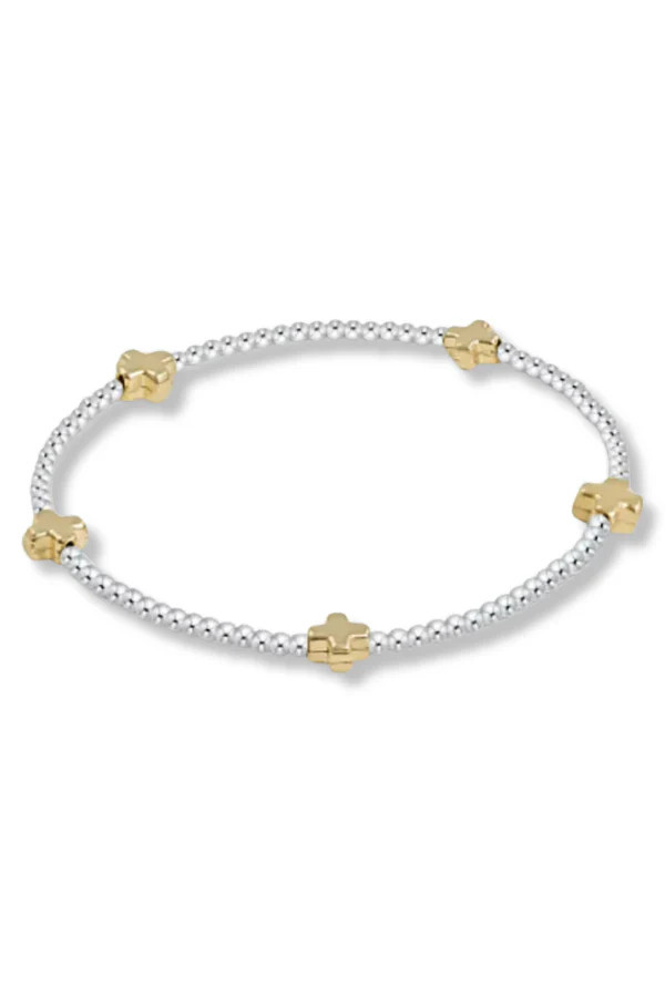 enewton Cross Small Sterling Mixed 2mm Bracelet | The Willow Tree