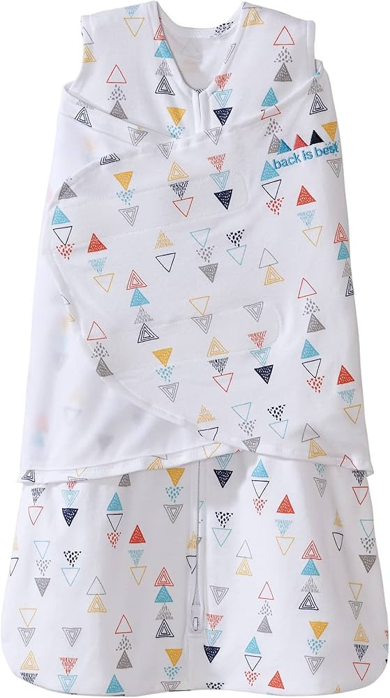 Halo Sleepsack Swaddle, 100% Cotton, Triangle Neutral, Multi, Small | Amazon (US)