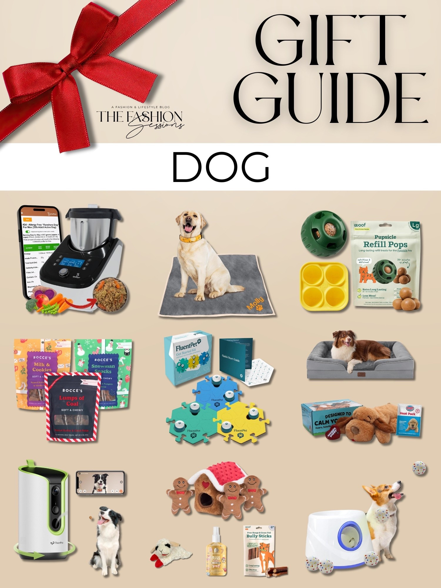 🐶🎁 Spoil your pup this season with wellness essentials, smart tech, yummy treats, and thoughtfully designed toys to elevate their daily routine! Whether you're shopping for a seasoned companion or a new addition to the family, these picks blend function, comfort, and a touch of festive charm!

#LTKGiftGuide #LTKPets #LTKHoliday