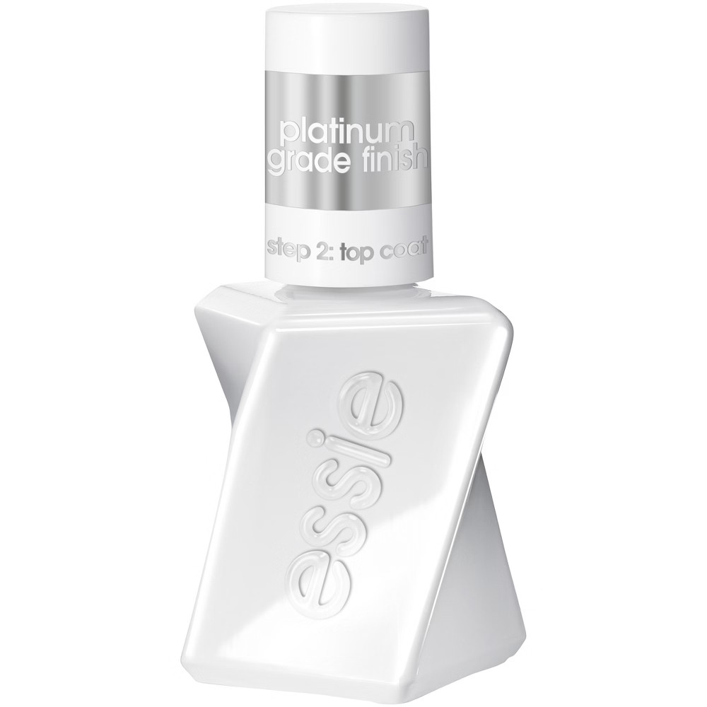 essie Gel Couture clear nail polish top coat - 0.46 fl oz | Target