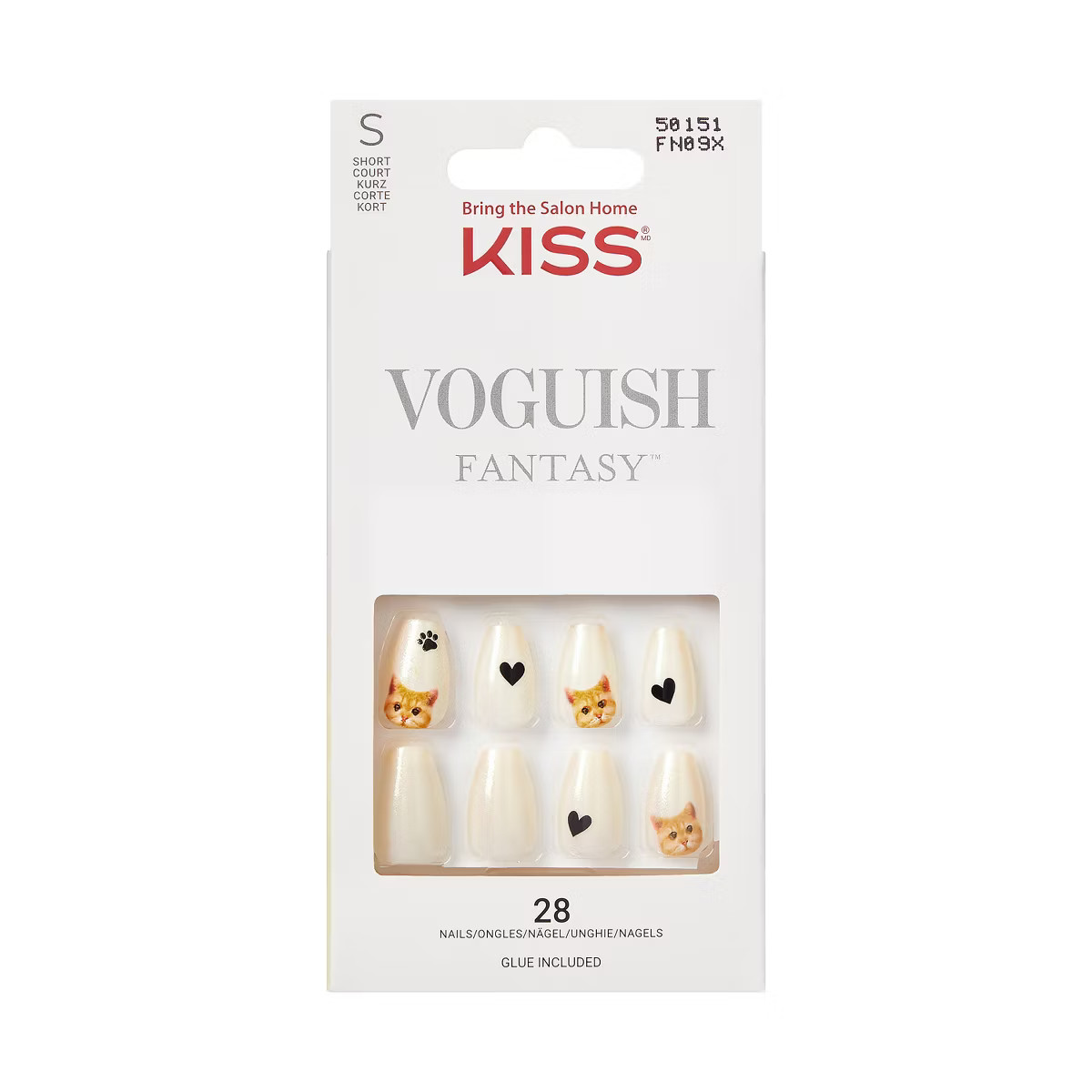 KISS Products Gel Fantasy Fake Nails - Pilot - 31ct | Target