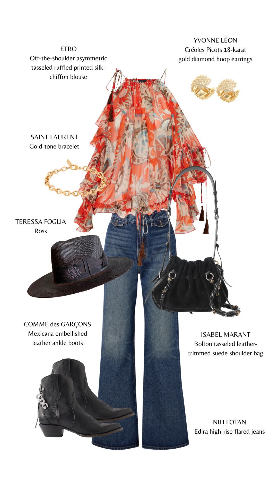 Flirty meets western — a flowy off-shoulder blouse, vintage denim, and edgy boots for that effortless cowgirl cool. 🤠🔥

#WesternChic #CowgirlStyle #BohoWestern #DenimStyle #WesternFashion #ModernWestern #RodeoStyle #WesternVibes #OutfitInspo #EffortlessStyle
 

 #LTKFestival #LTKgrwm #LTKootd