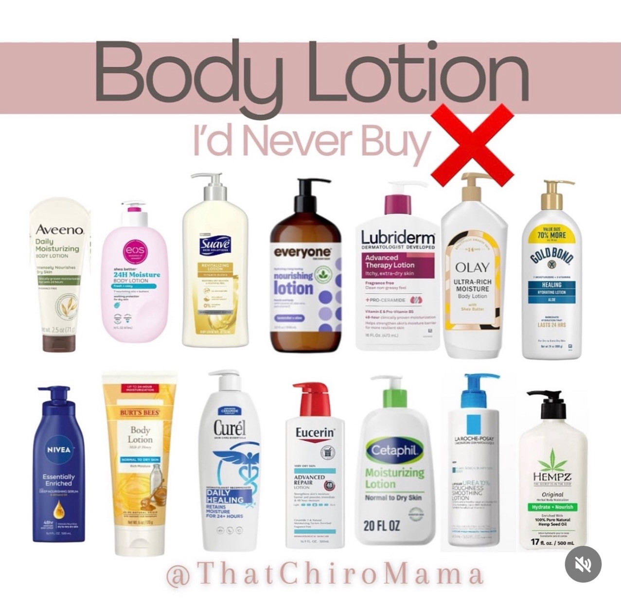 ‼️Comment below “LOTION” and I will send you the list of links to cleaner and cleanest options ⤵️⤵️⤵️

Here are top ingredients i avoid when looking at ingredient labels:

❌ 1. Fragrance (Parfum)
Hides toxic chemicals like phthalates.
Linked to hormone disruption, allergies, and migraines.
❌ 2. Parabens
Look for: methylparaben, propylparaben, etc.
Mimics estrogen — linked to breast cancer and hormone imbalance.
❌ 3. Phenoxyethanol
Can cause skin irritation and nervous system issues, especially in infants.
❌ 4. PEGs / Polyethylene Glycol
May contain 1,4-dioxane, a known carcinogen.
Also makes skin absorb more toxins.
❌ 5. Mineral Oil / Petrolatum
Derived from petroleum.
May be contaminated with cancer-causing compounds and clogs pores.

I personally LOVE @attitude_living and @rowe_casa_organics 
.
.
.
.
#toxinfree #toxinfreeliving #lotion #bodycare #nontoxicbeauty