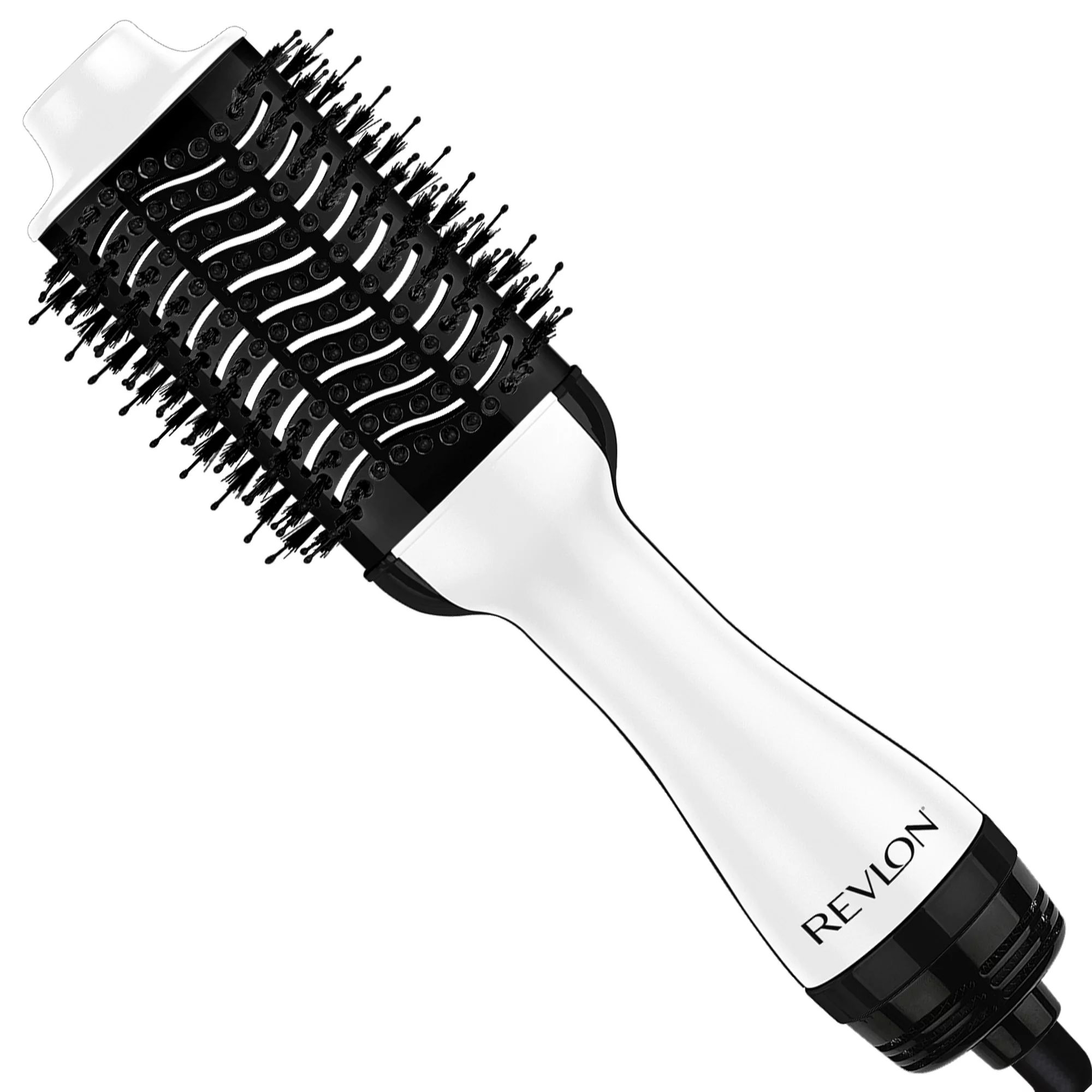 REVLON One-Step Volumizer Original 1.0 Hair Dryer and Hot Air Brush, White - Walmart.com | Walmart (US)