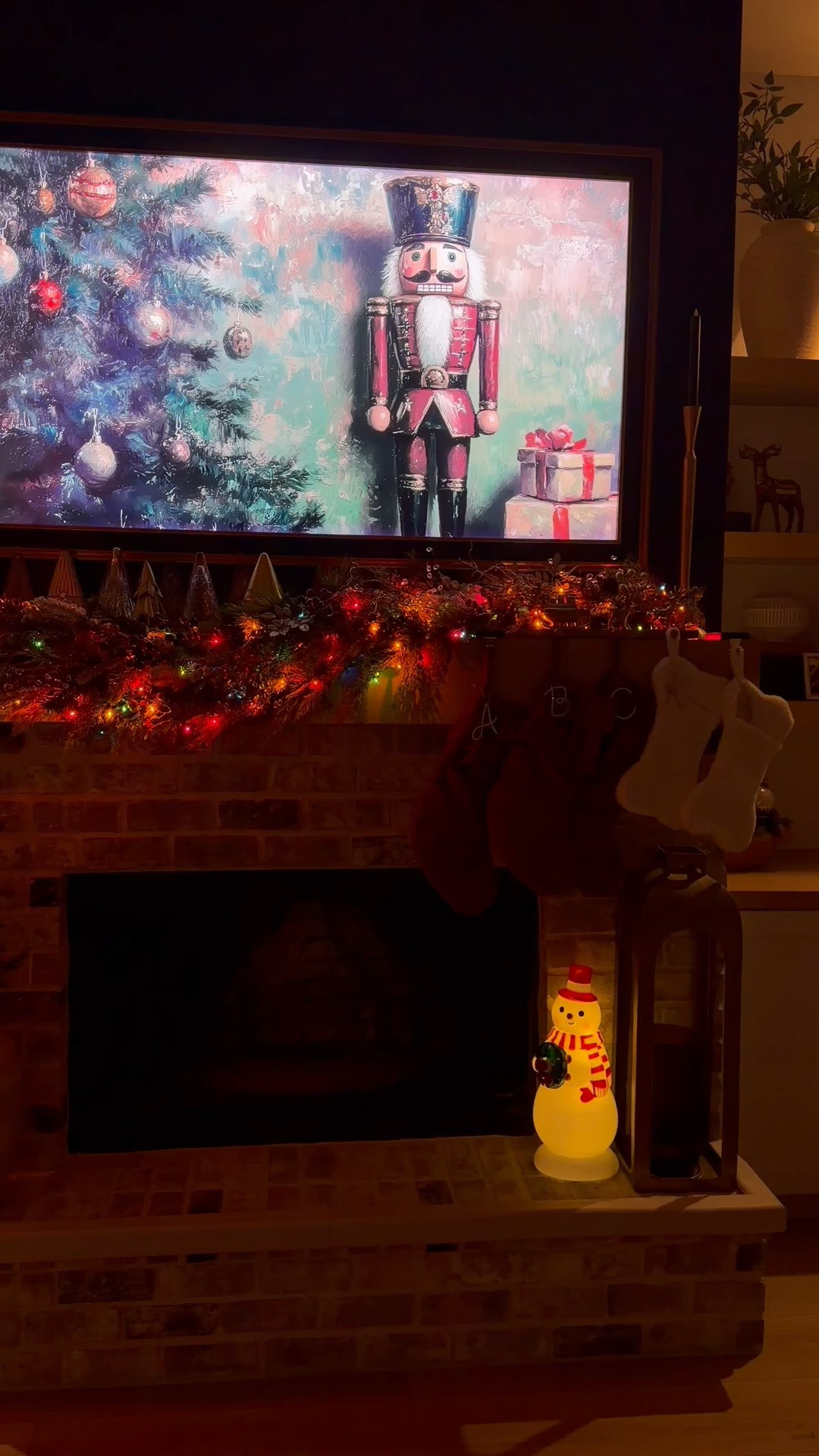 I used two different sets of lights on my mantle garland and linking them here! Just 1 strand of each. All the glass trees I’ve been collecting over the years. Colorful Christmas lights. Nostalgic 90s Christmas. Classic 90’s Christmas. Vintage Christmas decor. 

#LTKHoliday #LTKHome #LTKSeasonal