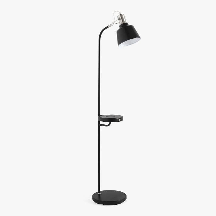 Taylor Wireless Charging Floor Lamp with USB | Pottery Barn Teen