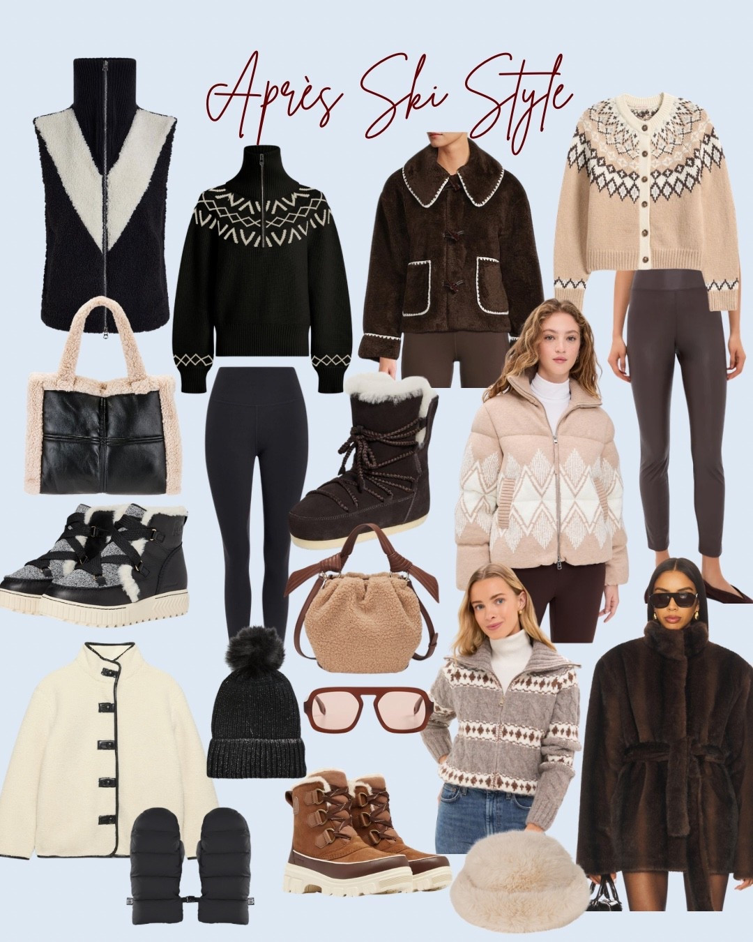 Apres ski outfits, ski trip outfit 

#LTKTravel #LTKActive #LTKSeasonal