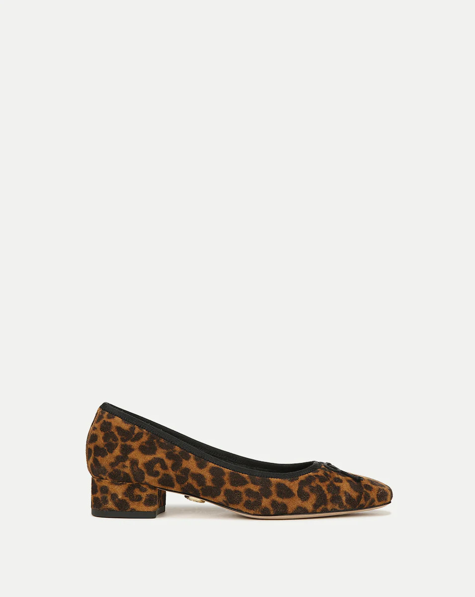 Veronica Beard Cecile Leopard Ballet Pump Leopard | Veronica Beard