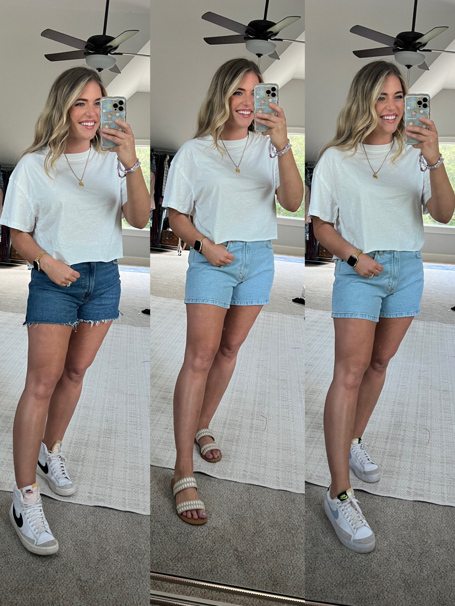 Light mom shorts just restocked 😍 
Shorts sized up 1 to the size 30
$10 Fav cropped tee TTS - M

Casual spring summer mom outfits 


#LTKunder50 #LTKstyletip #LTKFind