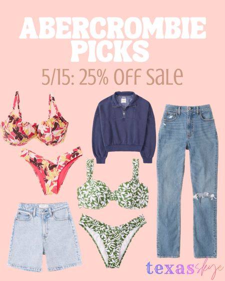 5/15 Abercrombie sale! Select styles are 25% off now 😍 

Summer clothes
Summer outfit
Bikini for large chests 
Bikini on sale 


#LTKswim #LTKunder100 #LTKsalealert