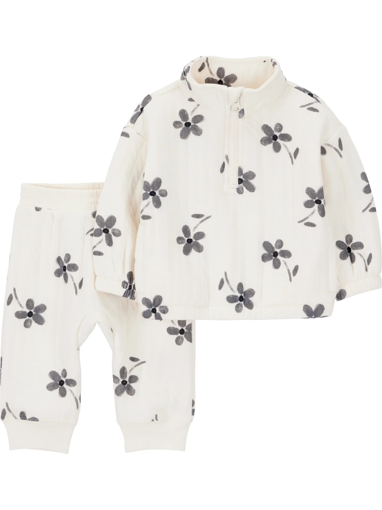 Carter's Child of Mine Baby Girl Outfit Set, 2-Piece, Sizes 0/3-24 Months | Walmart (US)