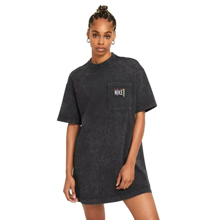 Women's Nike Black Washed Dress - M - Walmart.com | Walmart (US)