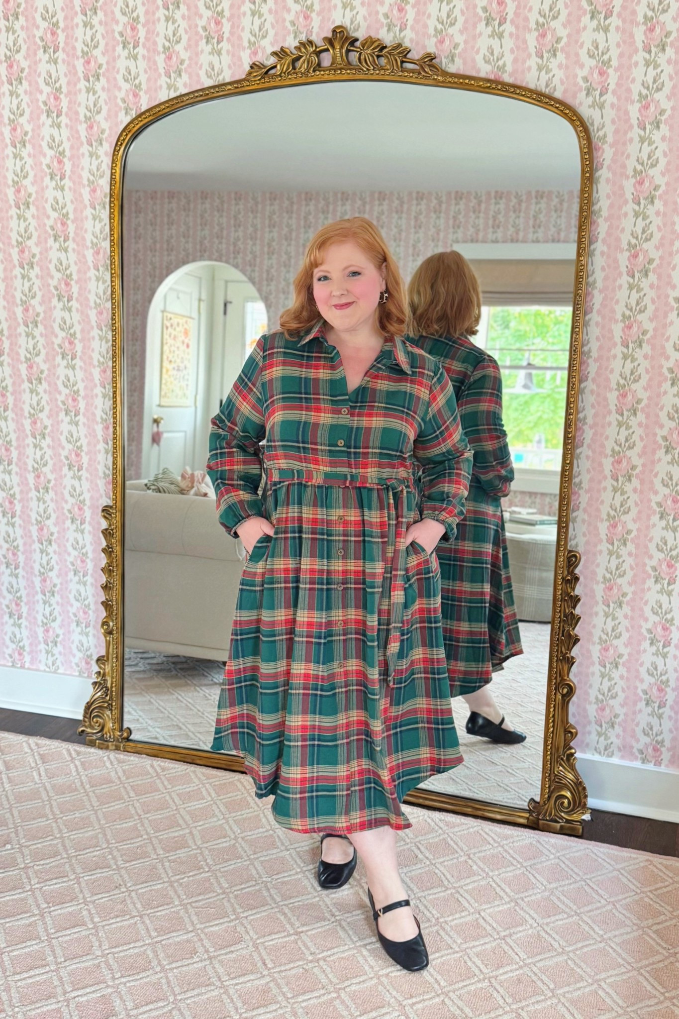 Thanksgiving Dress Outfit Idea

BloomChic, size 1X, size 14/16, plaid dress, flannel dress, shirtdress, Thanksgiving outfit, Vionic Mary Janes, plus size, mid size 

#LTKPlusSize #LTKFindsUnder100 #LTKFindsUnder50