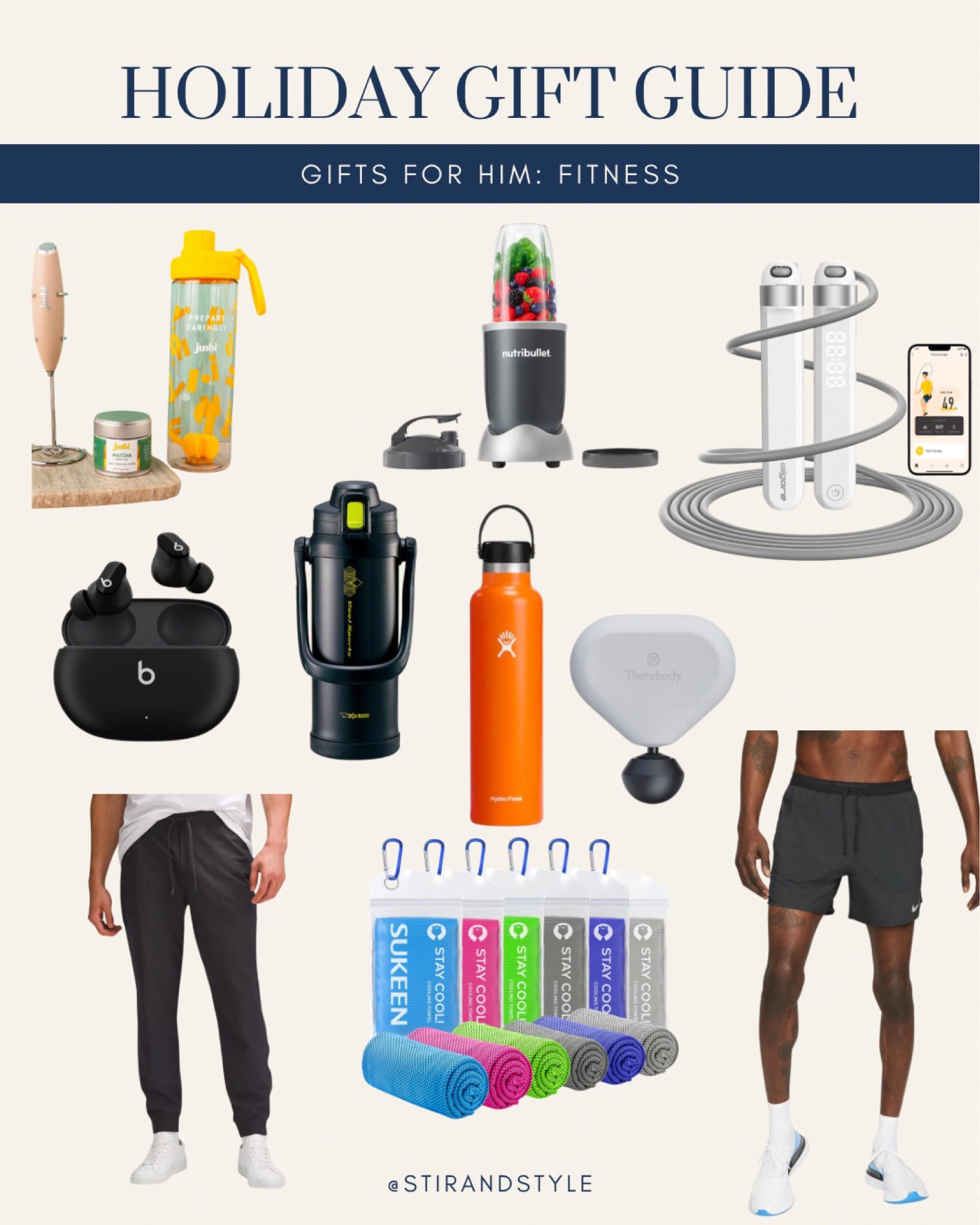 ✨ Holiday Gift Guide - Gifts for Him: Fitness ✨

#LTKmens #LTKGiftGuide #LTKfitness