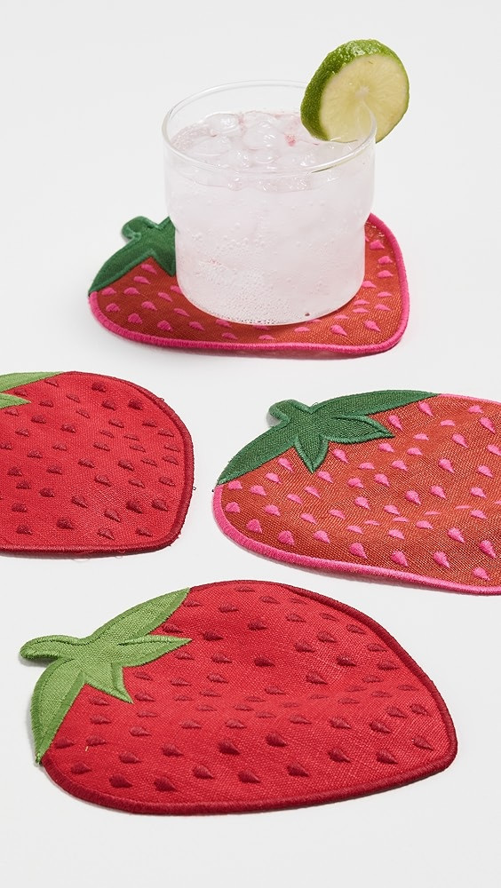 Strawberry Cocktail Napkins | Shopbop