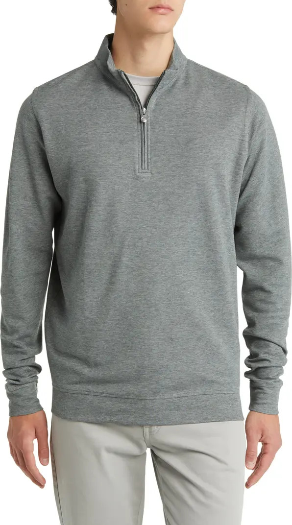 Stripe Crown Comfort Quarter Zip Pullover | Nordstrom