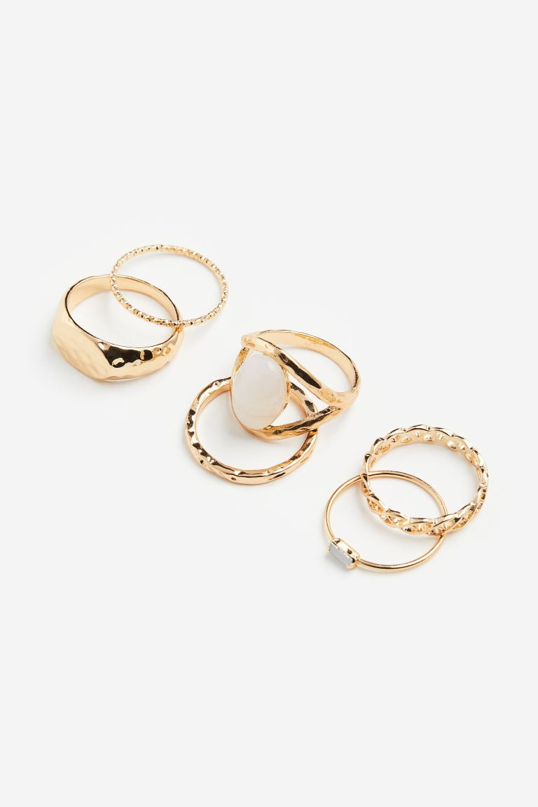 Set di anelli 6 pezzi | H&M (FR, IT, ES, PT, BE)