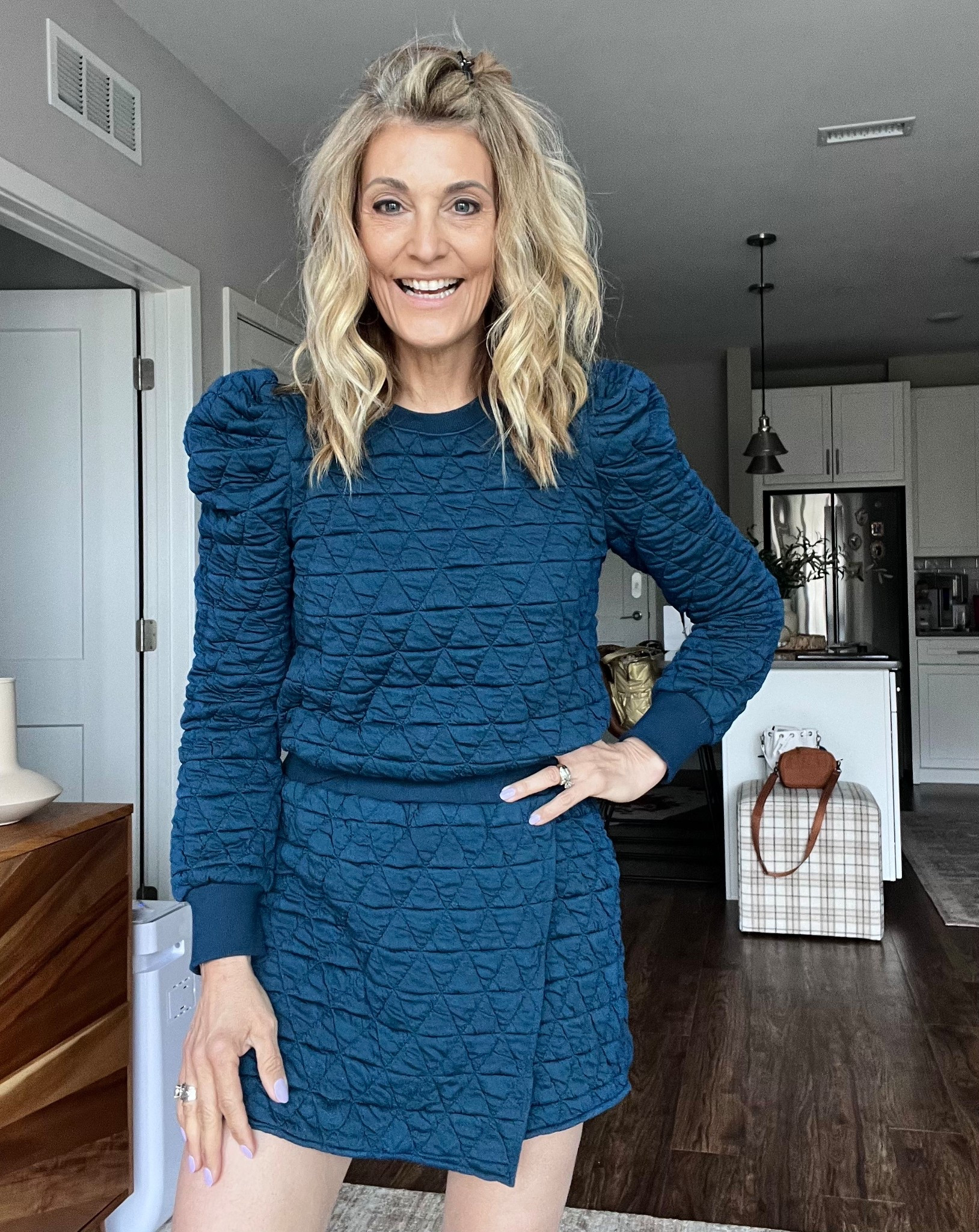 Textured blues and summer views. ☀️My  latest, live in the moment summer set! Under $20 is just dumb 😂😂 it’s a no brainer… 


#LTKActive #LTKTravel #LTKFindsUnder50