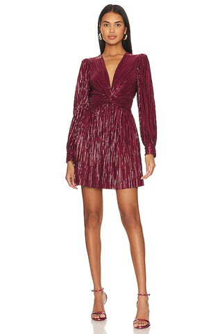 Sabina Musayev Adi Dress in Ruby Wine from Revolve.com | Revolve Clothing (Global)