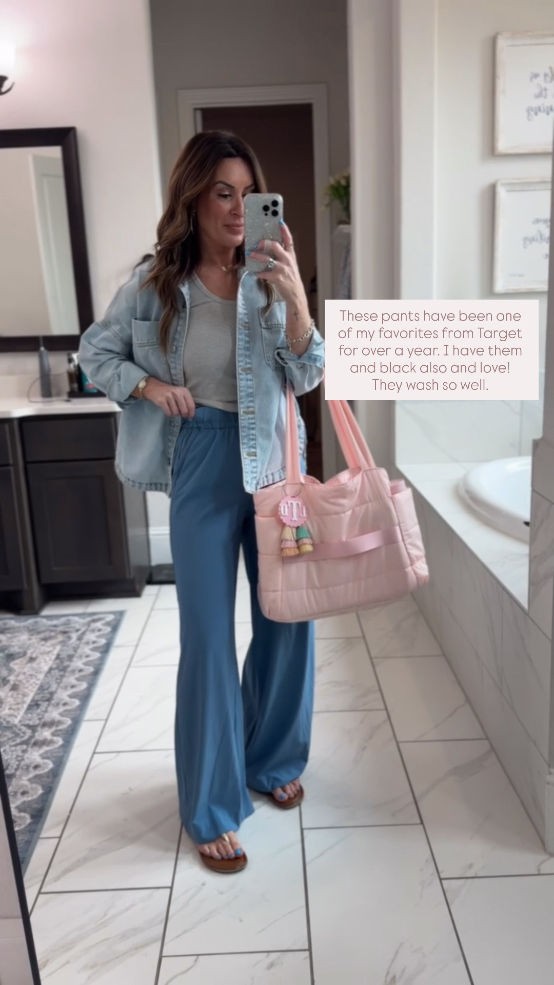 Wearing an XS in the pants and a small in the jacket. I’m 5”6 for reference, usually a 0-2. 

#LTKgrwm #LTKmomlife #LTKSaleAlert