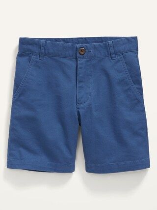 Built-In Flex Straight Twill Shorts for Boys (Above Knee) | Old Navy (US)