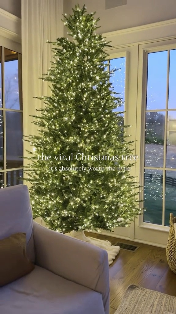 My viral Christmas tree is back in stock!!! RUN! This is the most gorgeous tree ever!

#LTKHome