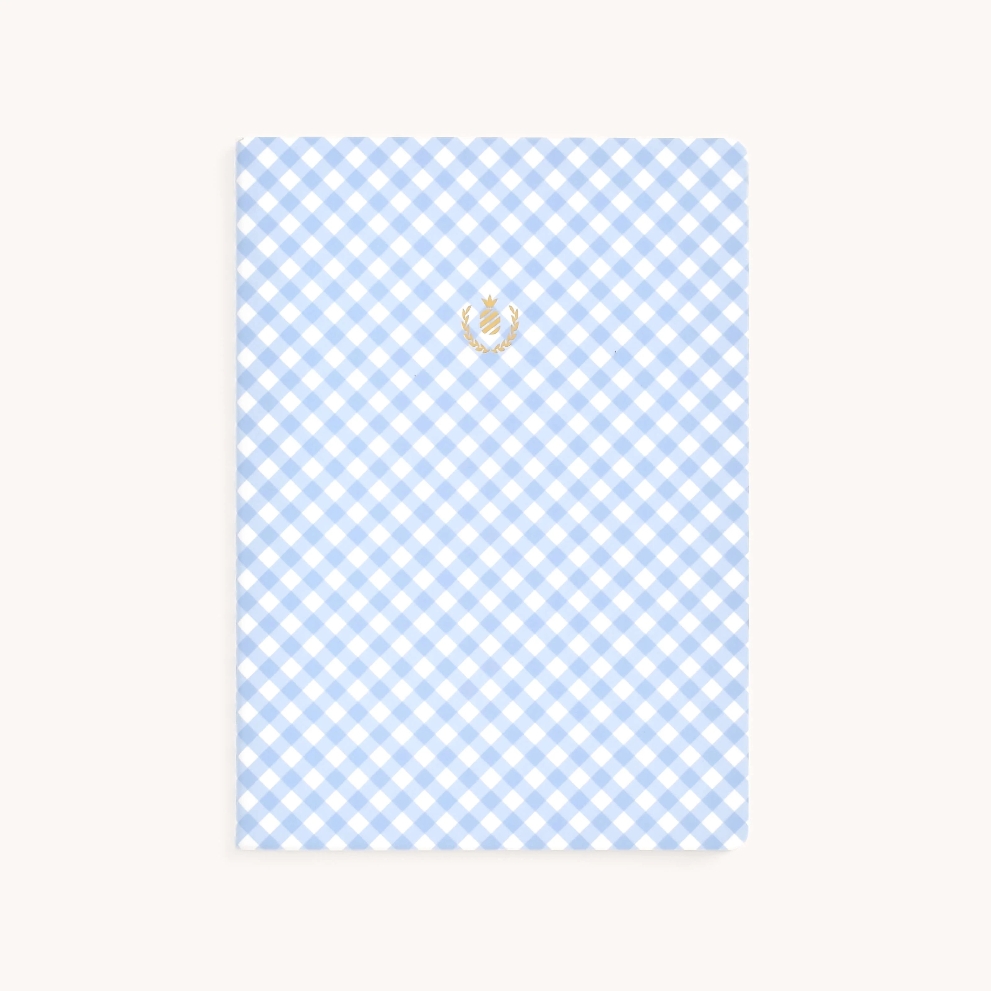Mid-Size Notebook, Carolina Gingham | Simplified