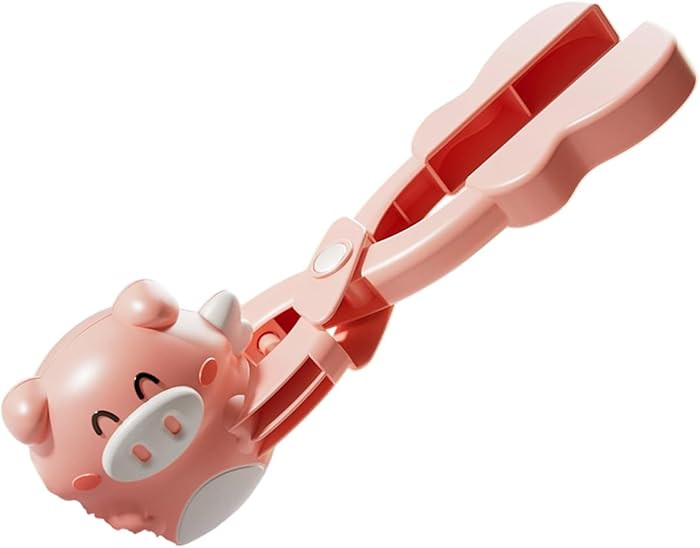 Snow Ball Makers for Kids, Snowball Fights Maker, Frog/Pig/Duck/Snowman Shape Toddler Snow Ball T... | Amazon (US)