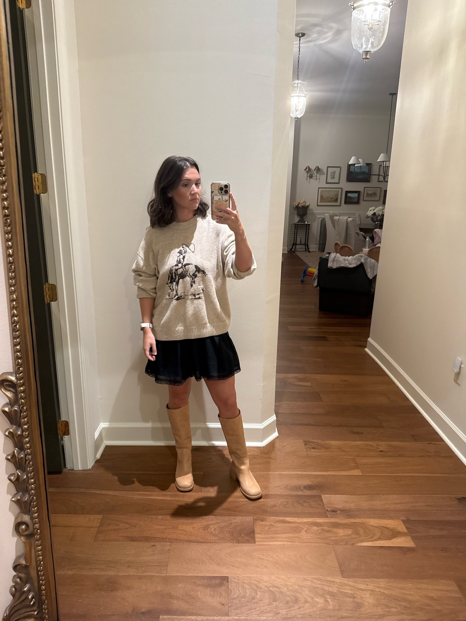 These are the pics I send to friends trying to pick outfits ☠️🤣 what do we think