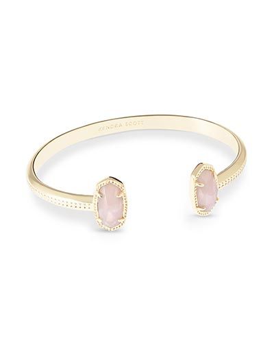 Elton Bracelet in Rose Quartz | Kendra Scott