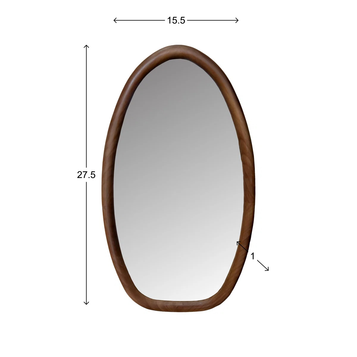 Serra Barrell Mirror | Wayfair North America