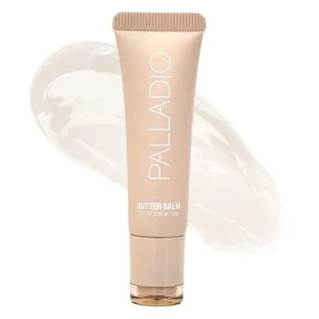 Palladio Butter Balm - Hydrating Lip Balm with Sheer Tint Aloe Peptides Shea Butter and Vegan Formulation for Instant Moisture Shine and Soothing Lip Care French Vanilla | Walmart (US)