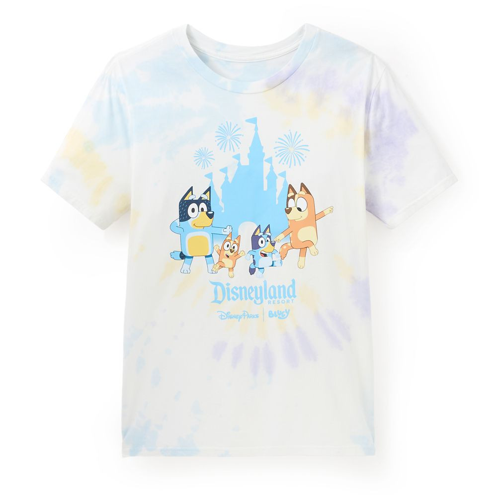 Bluey Tie-Dye T-Shirt for Adults \u2013 Disneyland | Disney Store