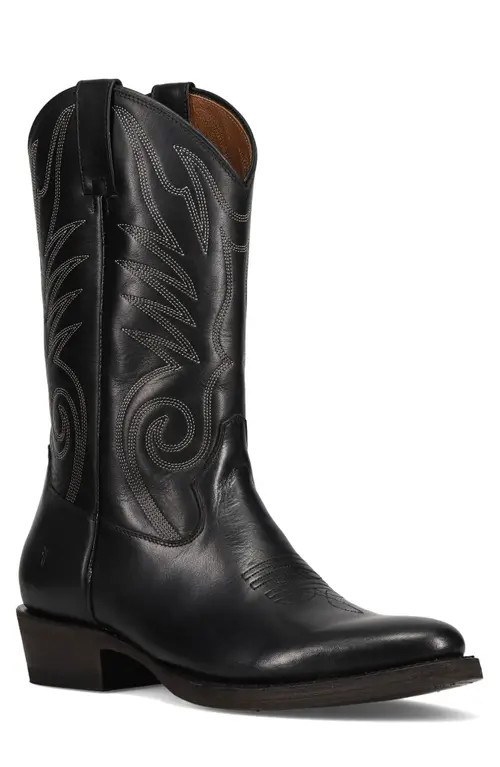 Frye Grady Western Boot in Black at Nordstrom, Size 11.5 | Nordstrom