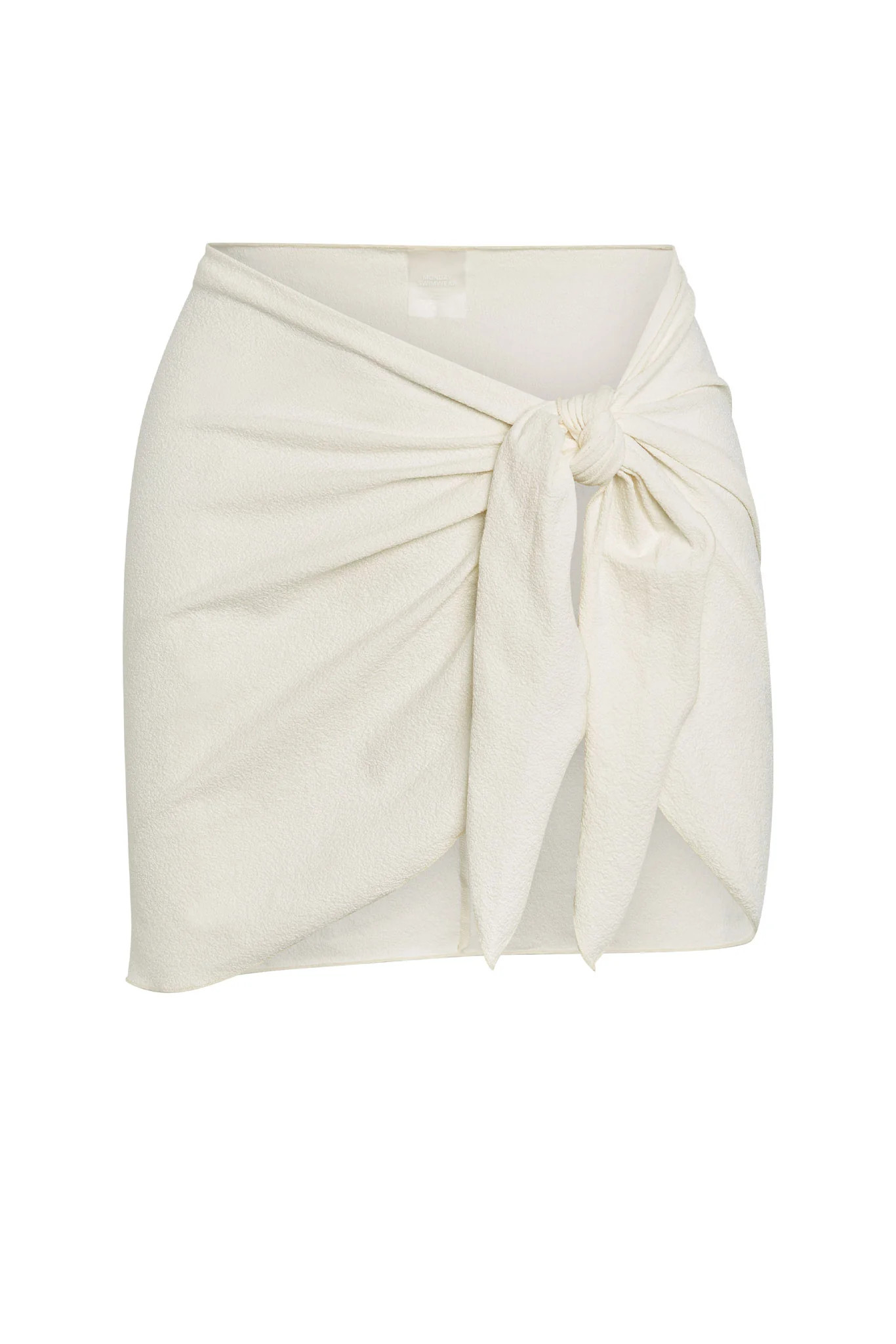 St. Barth's Skirt - Ivory Boucle | Monday Swimwear