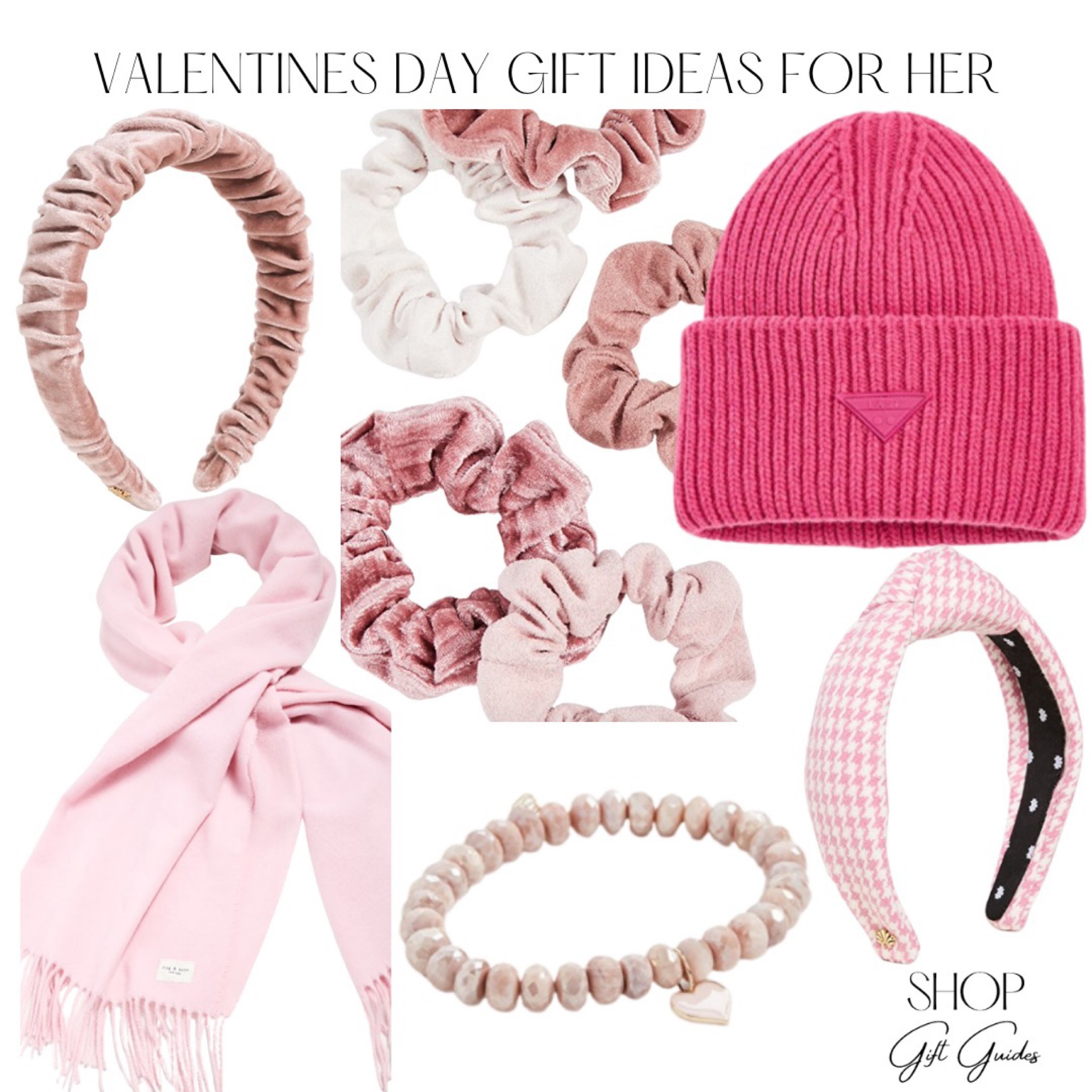 Valentine’s Day gift ideas for her! Send this to your partner, your boyfriend, your husband, your parents!!! These are such cute little gifts and hair accessories to give or to buy for yourself that don’t break the bank! Pink is definitely an all year color and these little blush hair accessories are so cute! 💝🎀

#LTKstyletip #LTKFind #LTKunder100
