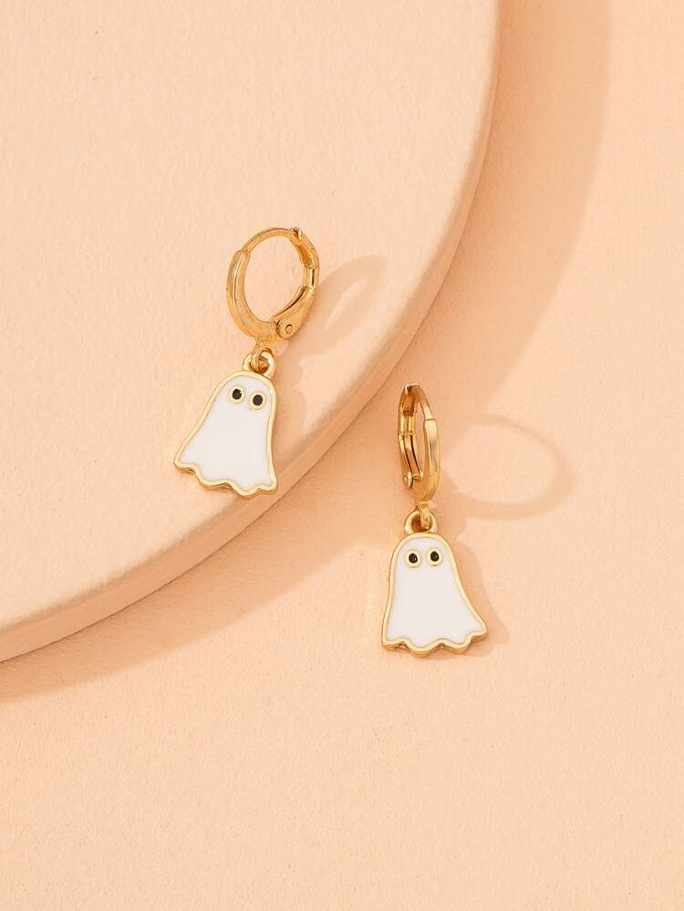 Ghost Charm Earrings | SHEIN